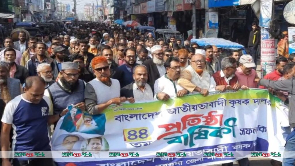বরগুনায় কৃষক দলের প্রতিষ্ঠা বার্ষিকী পালিত