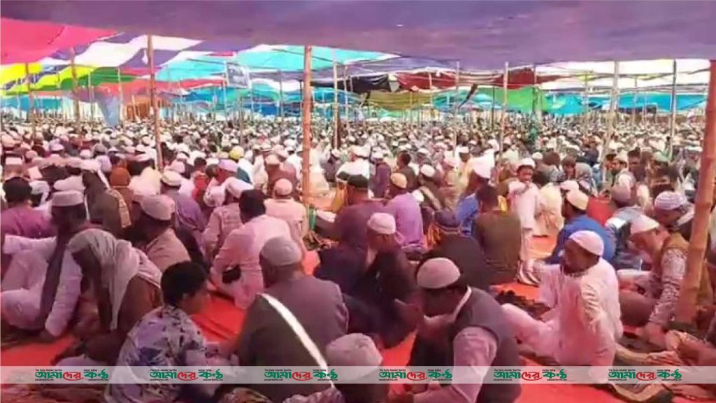 আখিরী মুনাজাতের মধ্য দিয়ে গাইবান্ধায় তিন দিন ব্যাপী ইজতের পরিসমাপ্তি