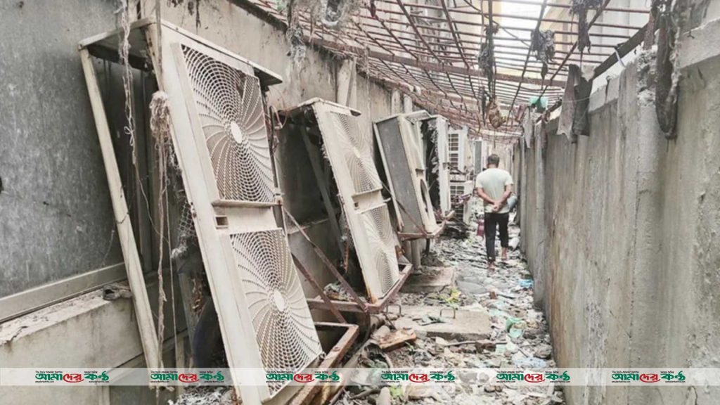 সোনারগাঁয়ে বহুতল ভবনের এসির কমপ্রেসার বিস্ফোরণে নিহত ২