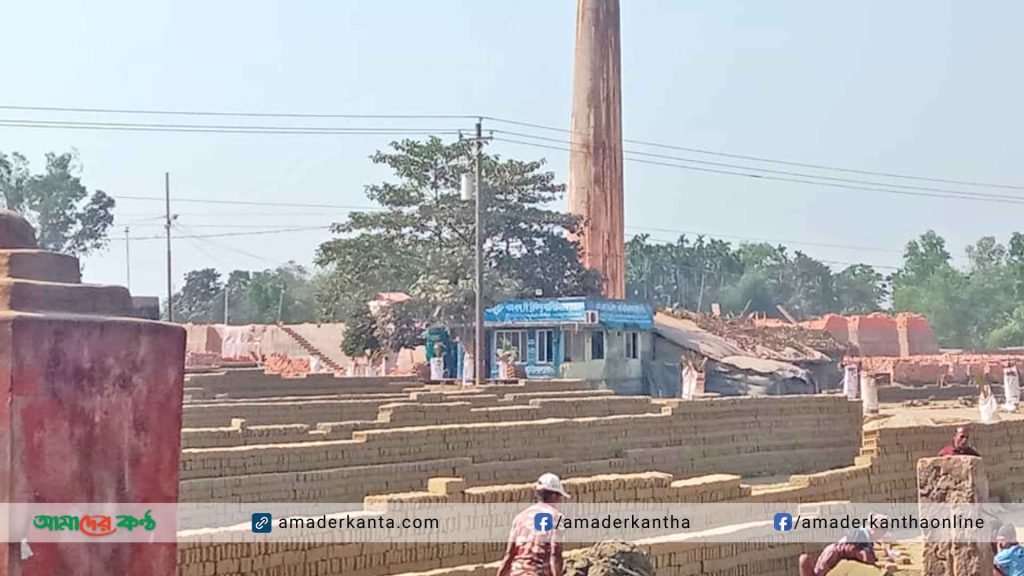 অভিযানের পরেও ছাড়পত্র ছাড়াই চলছে এমআরএ ইটভাটা