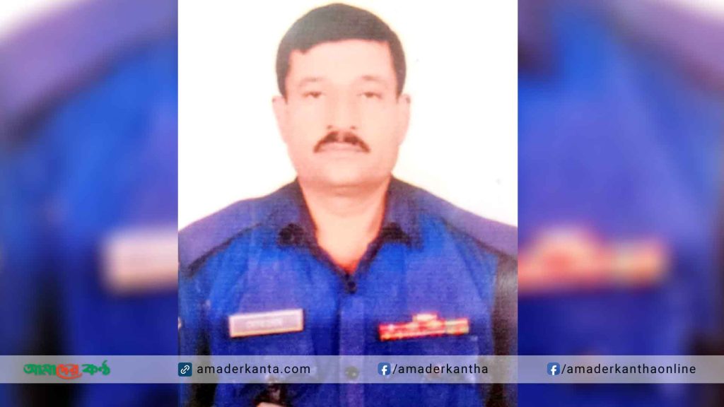 হৃদরোগে আক্রান্ত হয়ে পুলিশ সদস্যের মৃত্যু