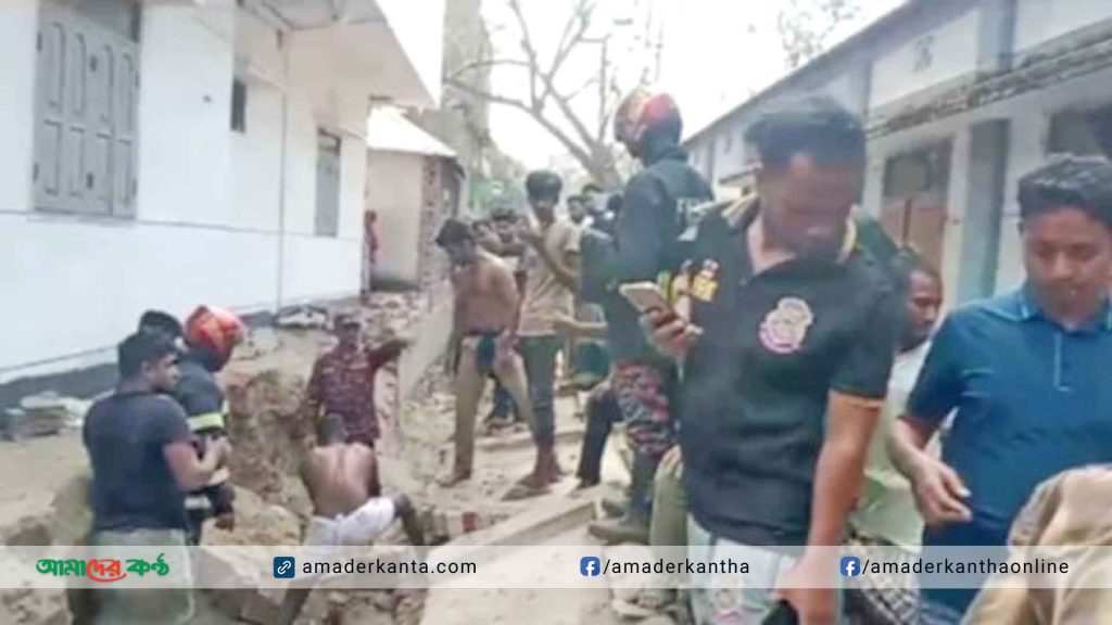 সিরাজগঞ্জে দেয়াল ধসে ২ নির্মাণ শ্রমিক নিহত, আহত ৩