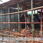 রাজনগরে কালার বাজারে সরকারি ভূমি দখল করে দোকান কোটা তৈরি