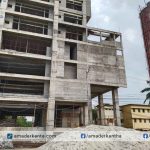 রাজশাহী ক্যান্সার হসপিটালে বিল্ডিং নির্মাণ কাজে অনিয়ম